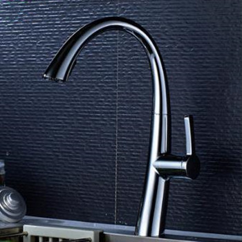Brass Chrome Robinet de Cuisine Rétractable FA283C