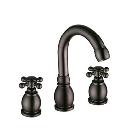 Bronze huilé généralisée salle de bains antique robinet d'évier T0459B